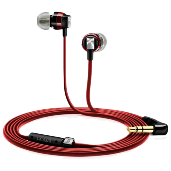 Наушники Sennheiser CX 3.00 Черный Красный Проводная/ Персональный photo 4