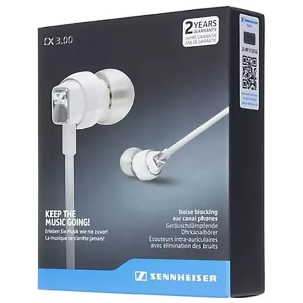 Наушники Sennheiser CX 3.00 Белый Проводная/ Персональный photo 5
