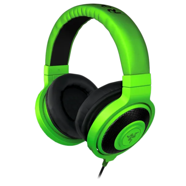 Căști Razer Kraken 7.1 Black Green Cu fir/ Gaming photo 2
