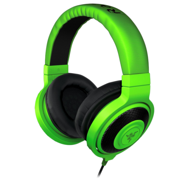 Căști Razer Kraken 7.1 Black Green Cu fir/ Gaming photo 2