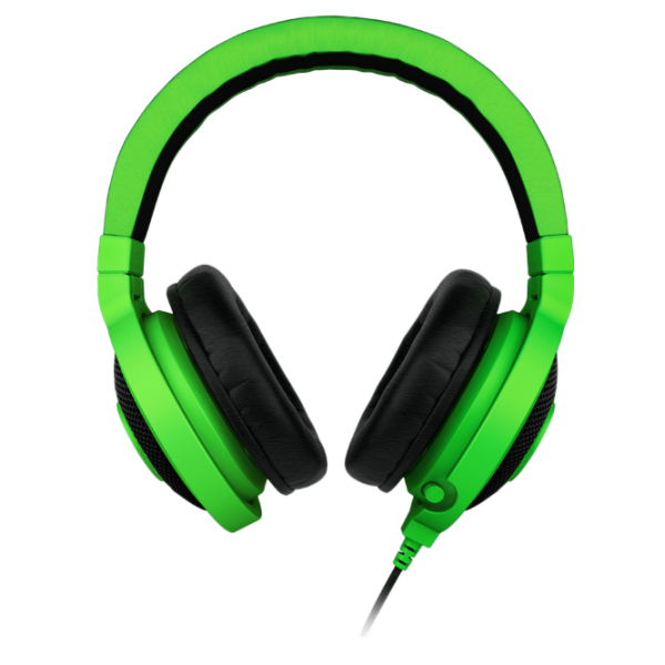 Căști Razer Kraken 7.1 Black Green Cu fir/ Gaming photo 3