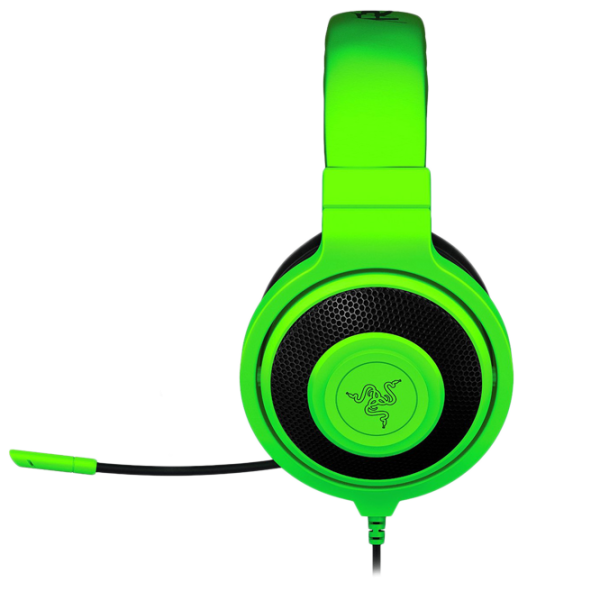 Căști Razer Kraken 7.1 Black Green Cu fir/ Gaming photo 4