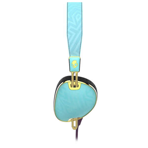 Наушники SkullCandy S5AVGM-396 KNOCKOUT Золотой Пурпурный Проводная/ Персональный photo 3