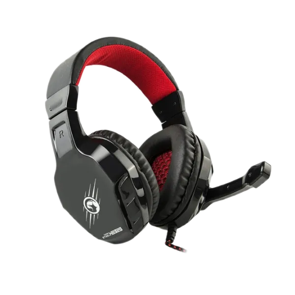 Căști Marvo H8329 Black Cu fir/ Gaming photo 4