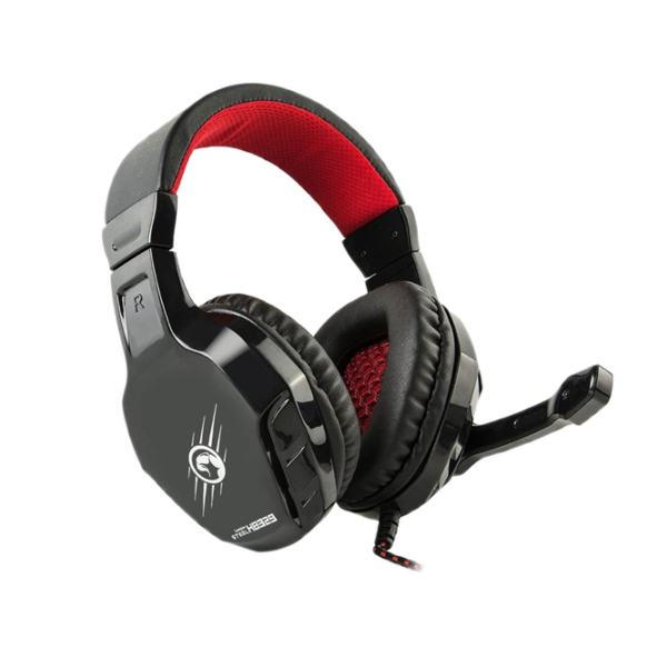 Căști Marvo H8329 Black Cu fir/ Gaming photo 4