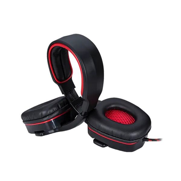 Căști Marvo H8316 Red Cu fir/ Gaming photo 3