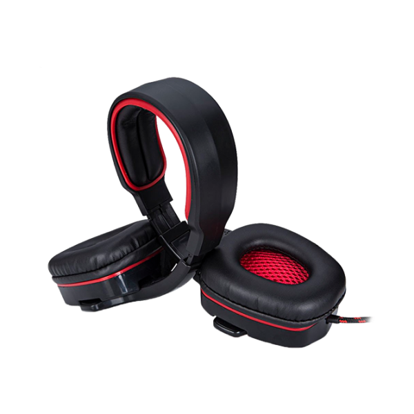 Căști Marvo H8316 Red Cu fir/ Gaming photo 3