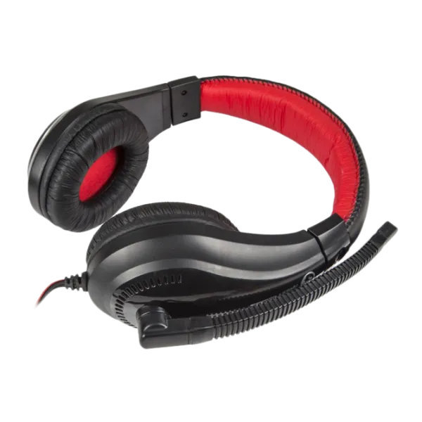 Căști Marvo H8320 Red Black Cu fir/ Gaming photo 3 Căști Marvo H8320 Red Black Cu fir/ Gaming photo 3