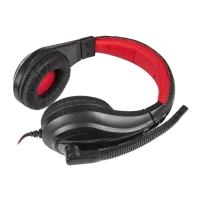 Căști Marvo H8320 Red Black Cu fir/ Gaming photo 3