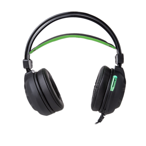 Căști Marvo HG9012 Black Green Cu fir/ Gaming photo 2