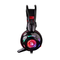 Căști A4Tech Bloody G300 Comfort Clare Black Cu fir/ Gaming photo 2