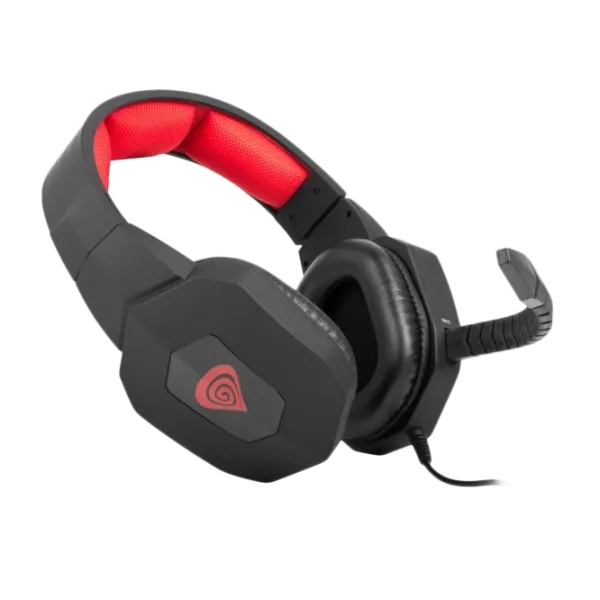 Căști Genesis H59 Black Cu fir/ Gaming photo 3