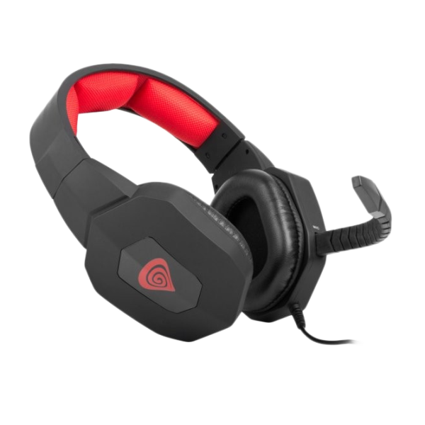 Căști Genesis H59 Black Cu fir/ Gaming photo 3