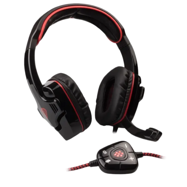 Căști Genesis HX66 Black Cu fir/ Gaming photo 3