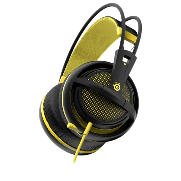 Căști Steelseries Siberia 200 proton Yellow Cu fir/ Gaming photo 3