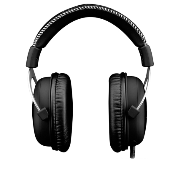 Căști HyperX Cloud X Silver Cu fir/ Gaming photo 2 Căști HyperX Cloud X Silver Cu fir/ Gaming photo 2