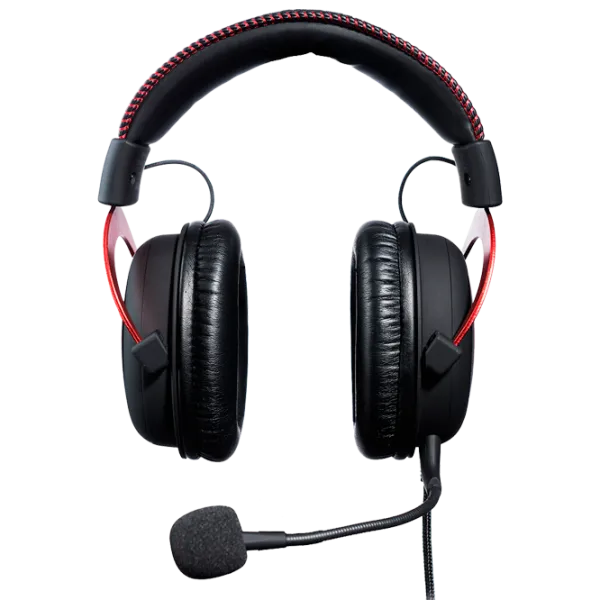 Căști HyperX Cloud II Black Red Cu fir/ Gaming photo 2