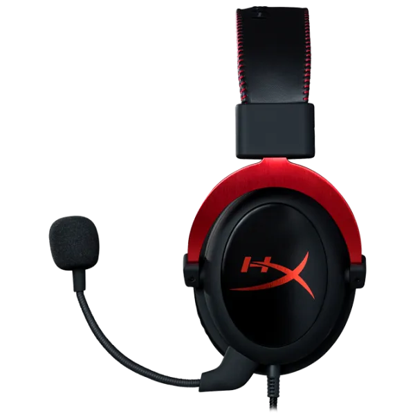 Căști HyperX Cloud II Black Red Cu fir/ Gaming photo 4