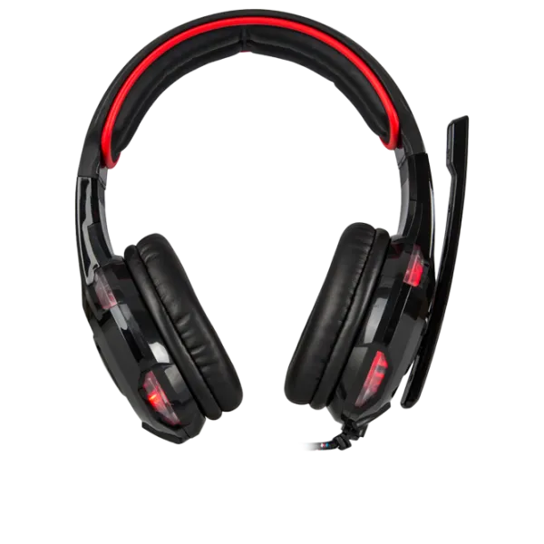 Căști Marvo HG9005 Red Cu fir/ Gaming photo 4