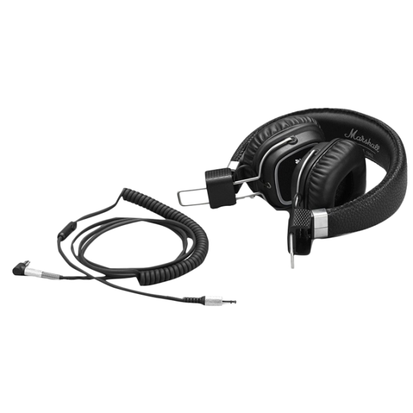 Наушники Marshall Major II Steel Черный Проводная/ Персональный photo 3