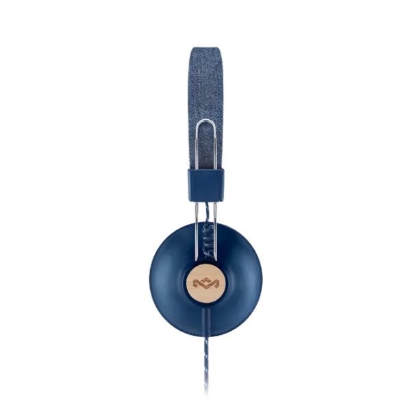 Căști The House of Marley Positive Vibration 2.0 Denim Blue Cu fir/ Personal photo 2