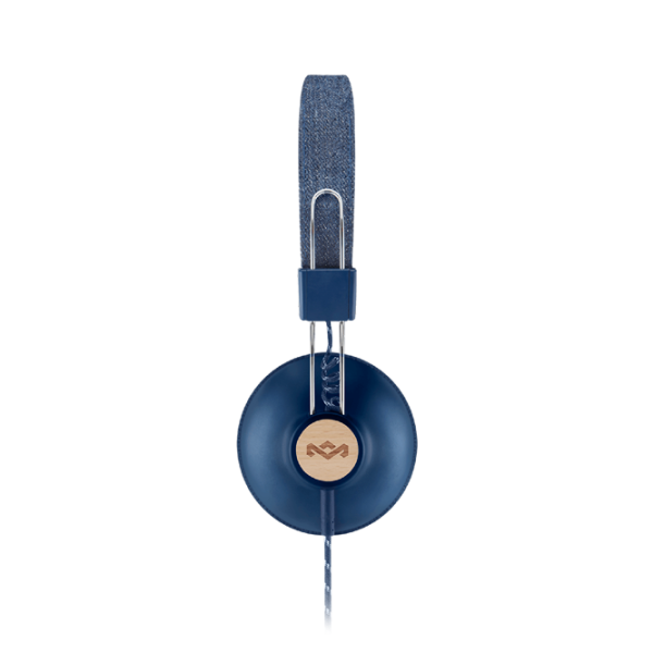 Căști The House of Marley Positive Vibration 2.0 Denim Blue Cu fir/ Personal photo 2