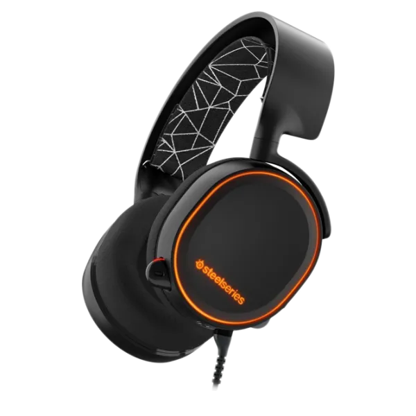 Căști Steelseries Arctis 5 Black Cu fir/ Gaming photo 2
