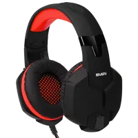 Căști Sven AP G988MV Red Black Cu fir/ Gaming photo 2