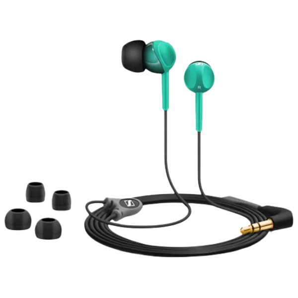Наушники Sennheiser CX 215 Черный Зеленый Проводная/ Персональный photo 4
