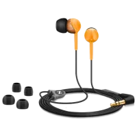 Наушники Sennheiser CX 215 Черный Оранжевый Проводная/ Для дома photo 4
