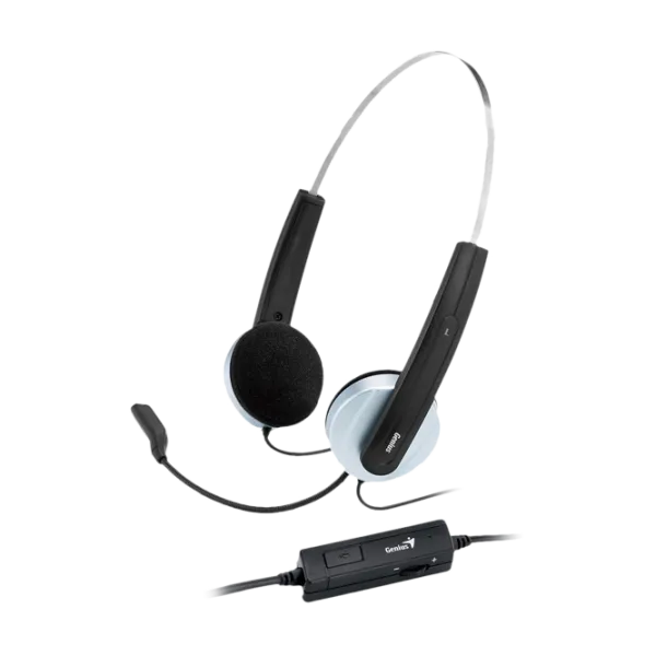 Наушники Genius HS-210U Белый Черный Проводная/ Персональный photo 2