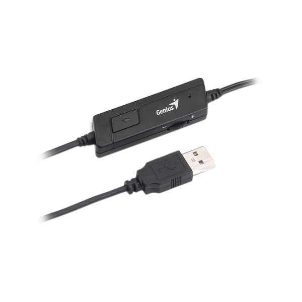 Наушники Genius HS-210U Белый Черный Проводная/ Персональный photo 3