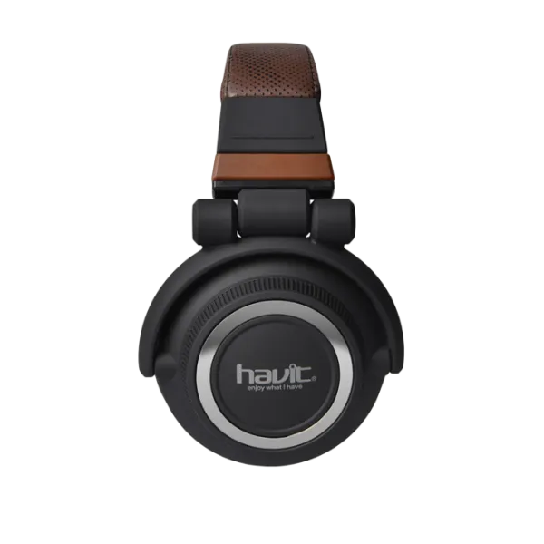 Наушники Havit HV-H91DJ Черный Коричневый Проводная/ Персональный photo 3