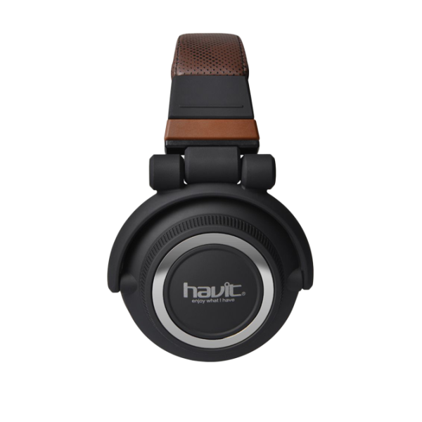 Наушники Havit HV-H91DJ Черный Коричневый Проводная/ Персональный photo 3