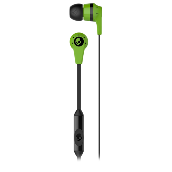 Căști SkullCandy S2IKFY-323 INKD 2.0 Green Cu fir/ Personal photo 2