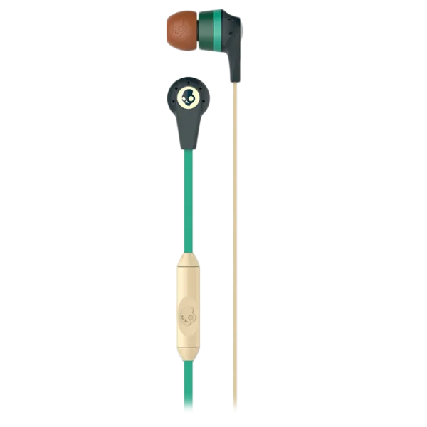 Căști SkullCandy S2IKHY-483 INKD 2.0 Green Cu fir/ Personal photo 2