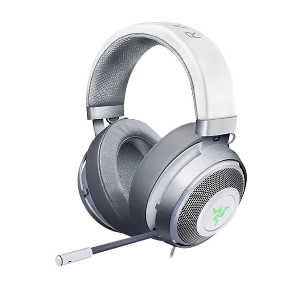 Căști Razer Kraken 7.1 V2 Mercury White Cu fir/ Gaming photo 2