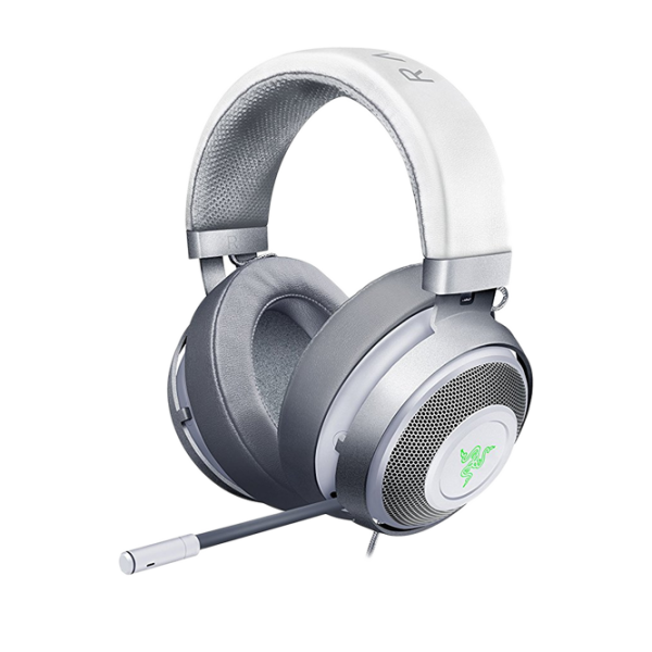 Căști Razer Kraken 7.1 V2 Mercury White Cu fir/ Gaming photo 2