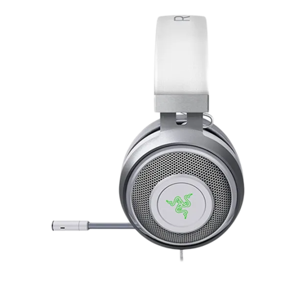 Căști Razer Kraken 7.1 V2 Mercury White Cu fir/ Gaming photo 3