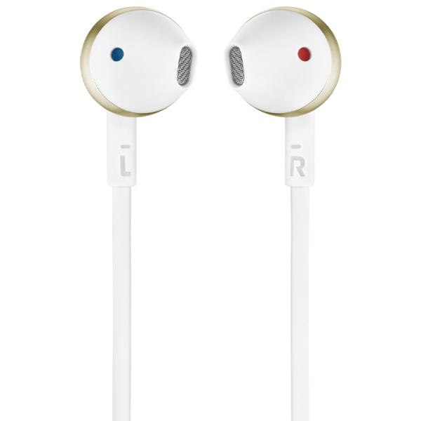 Наушники JBL T205 Золотой Белый Проводная/ Персональный photo 2