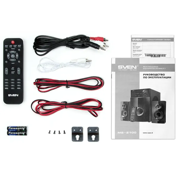 Аудиосистема Sven MS-2100 80 Вт/ Черный photo 6