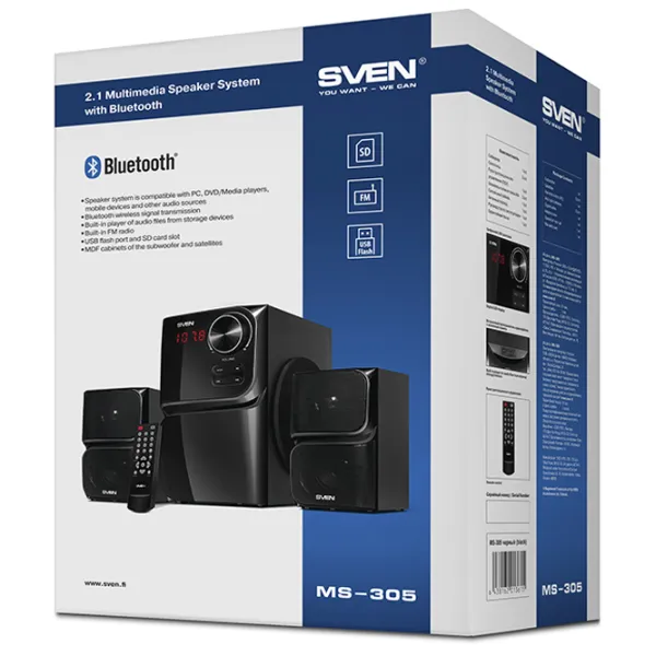 Sistem audio Sven MS-305 40 W/ Black photo 9