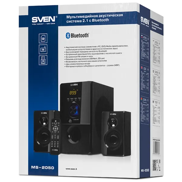 Аудиосистема Sven MS-2050 55 Вт/ Черный photo 10