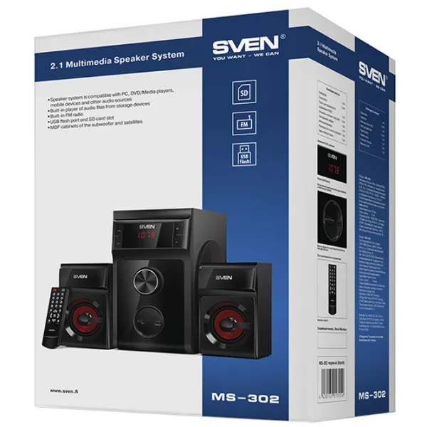 Boxe Sven MS-302 40 W/ Black photo 6