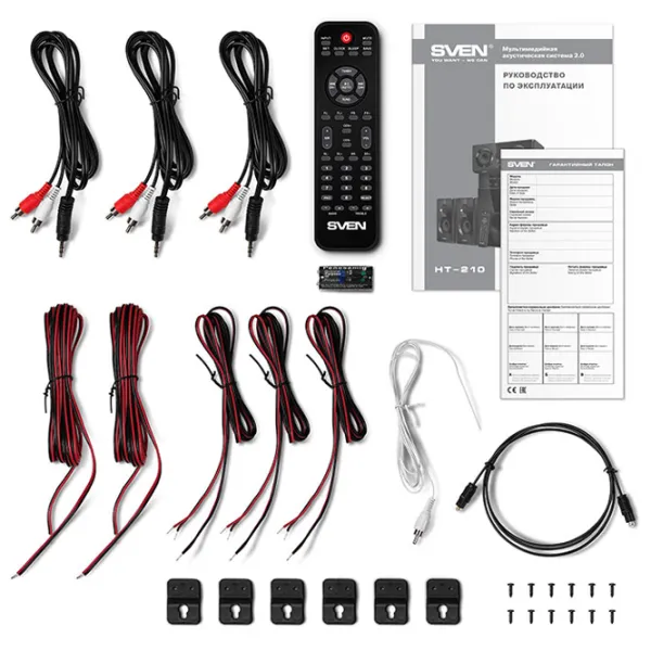 Sistem audio Sven HT-210 125 W/ Black photo 8
