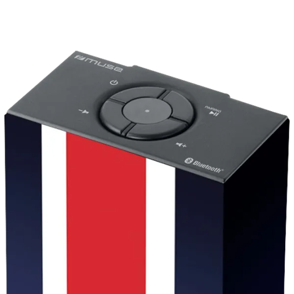 Soundbar Muse Tower 1080 Great Britain 2.0 / Multicolor photo 2