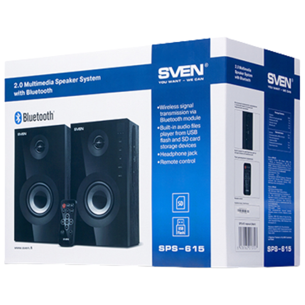 Аудиосистема Sven SPS-615 20 Вт/ Черный photo 9
