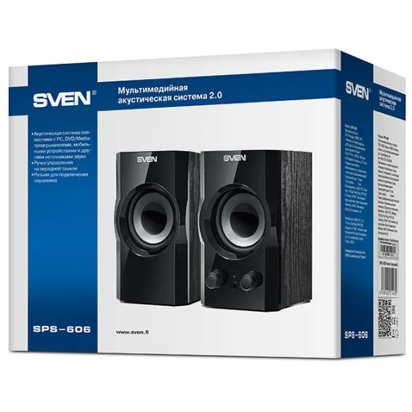 Sistem audio Sven SPS-606 6 W/ Black photo 5
