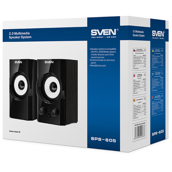 Аудиосистема Sven SPS-605 6 Вт/ Черный photo 7