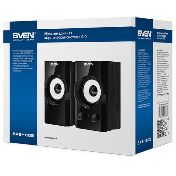 Аудиосистема Sven SPS-605 6 Вт/ Черный photo 8